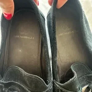 Bruno Magli | Shoes | Bruno Magli Black With Silver Buckle 